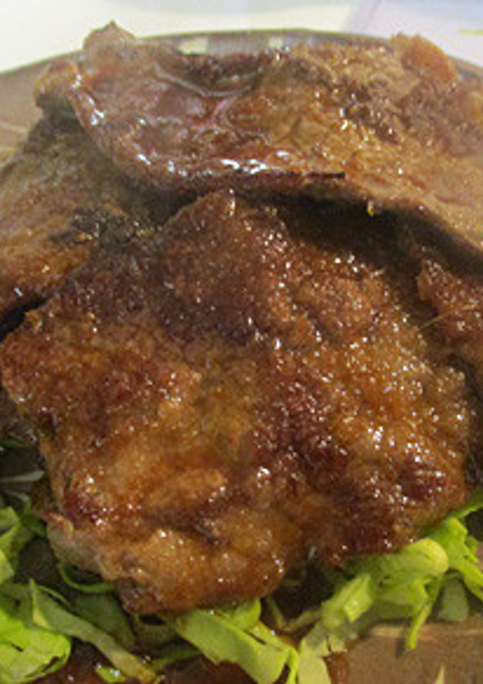 牛切落とし肉で生姜焼き-レシピのメイン写真