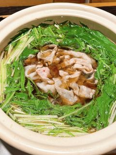 豚バラと水菜の鍋-レシピのメイン写真