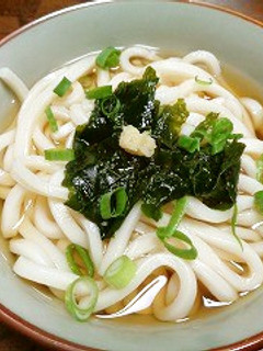 とりたてわかめうどん-レシピのメイン写真