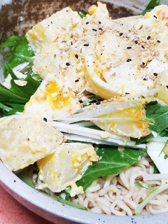 絶品♪ポテサラーメン-レシピのメイン写真