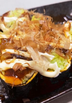 巻くだけ！お弁当にも☆お好み焼きロール＊-レシピのメイン写真