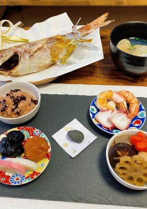 100日お祝い膳・お食い初め膳-レシピのメイン写真