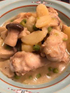 手羽元の簡単クリーム煮-レシピのメイン写真