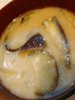 ✿ごま油が香る♡なすのお味噌汁✿-レシピのメイン写真