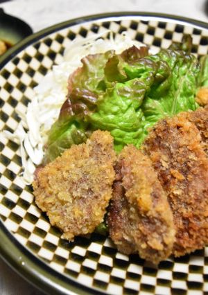 にんにく&しょうが醤油で食べる鯨のカツ-レシピのメイン写真