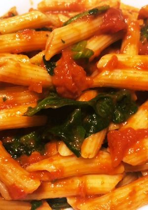 トマト＋カレーのペンネ-レシピのメイン写真