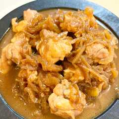 รูปของ 鶏もも肉と玉ねぎの甘辛煮