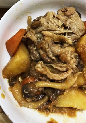 お一人様肉じゃが♪-レシピのメイン写真