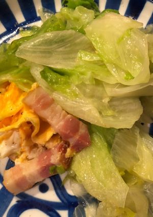 レタスと卵のざっくり炒め-レシピのメイン写真