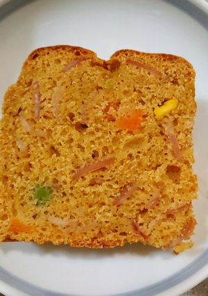 カレー風味＊ケークサレ-レシピのメイン写真
