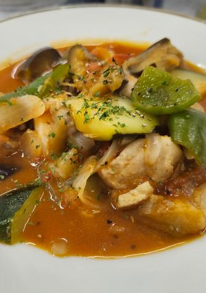 鶏肉と夏野菜のトマト煮-レシピのメイン写真