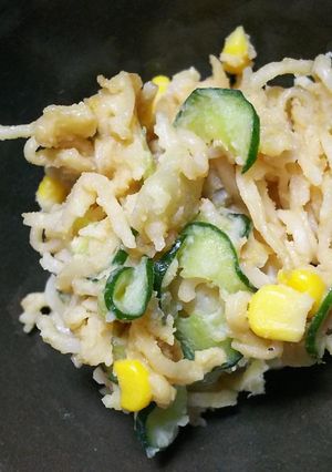 サッポロ一番でポテトサラダ-レシピのメイン写真