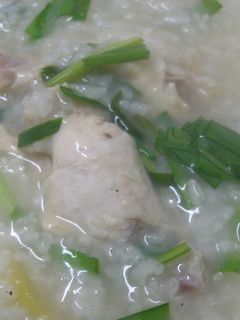 手羽元の中華風お粥-レシピのメイン写真
