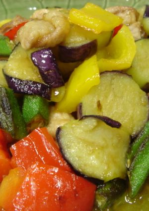 夏野菜の甘酢あんかけ-レシピのメイン写真