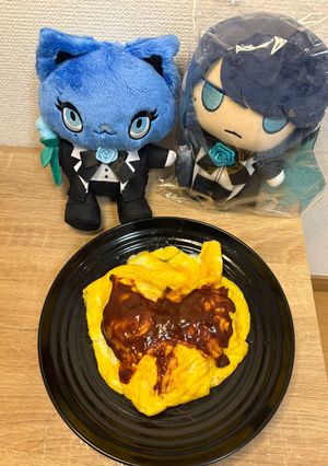 バレンタインオムライス（子供用）-レシピのメイン写真
