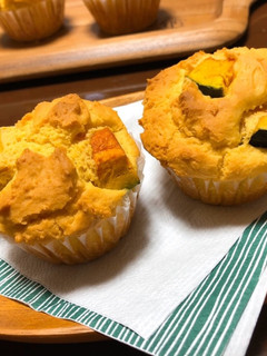 米粉のかぼちゃマフィン-レシピのメイン写真