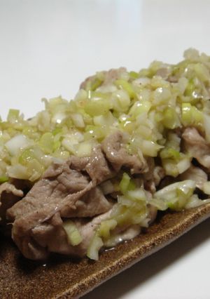 ★豚肉ねぎまみれ★-レシピのメイン写真
