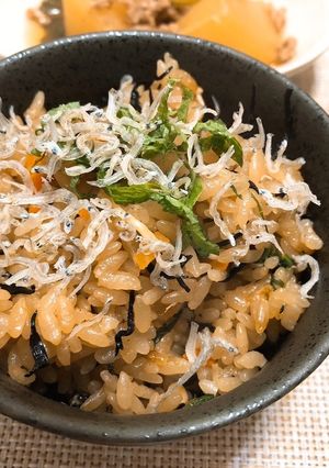 生姜たっぷり炊き込みご飯-レシピのメイン写真