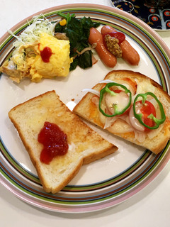 簡単ピザトースト-レシピのメイン写真