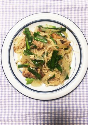鯖缶de簡単＆時短ソーメンチャンプルー♪-レシピのメイン写真
