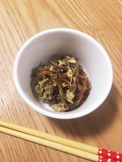 ツクシの卵とじ-レシピのメイン写真