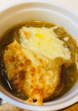 オニオングラタンスープ　圧力鍋で-レシピのメイン写真