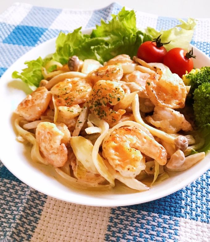 玉葱でかさ増し！揚げない簡単エビマヨ by とこきち 【クックパッド