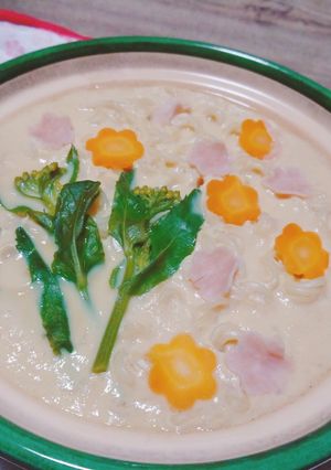 スプーンdeラーメン小田巻蒸し-レシピのメイン写真