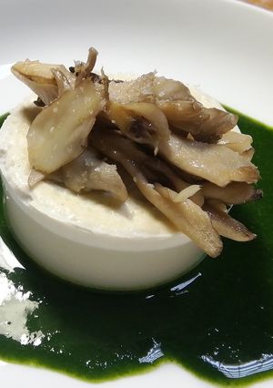 きのこ風味のブランマンジェ-レシピのメイン写真