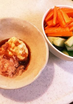 1分で和風マヨソース（野菜スティック）-レシピのメイン写真