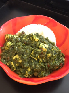 パラックパニール(ほうれん草カレー)-レシピのメイン写真