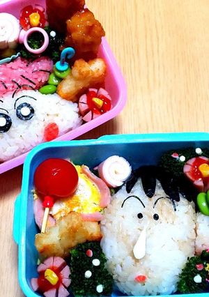 キャラ弁 クレヨンしんちゃん ネネちゃん-レシピのメイン写真