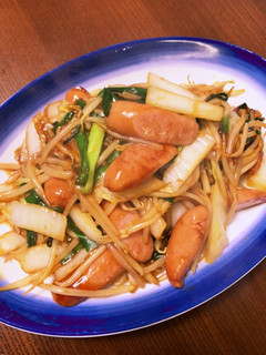 万能調味料☆中華風ソーセージ野菜炒め-レシピのメイン写真