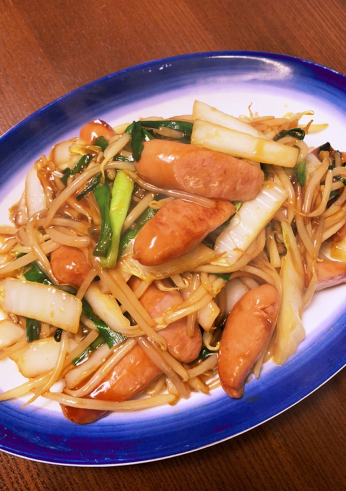 万能調味料☆中華風ソーセージ野菜炒め-レシピのメイン写真
