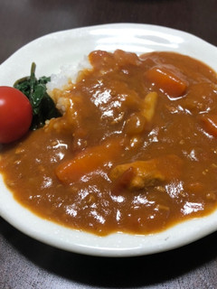 圧力鍋で簡単!我が家のトマトカレー-レシピのメイン写真