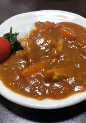 圧力鍋で簡単！我が家のトマトカレー-レシピのメイン写真