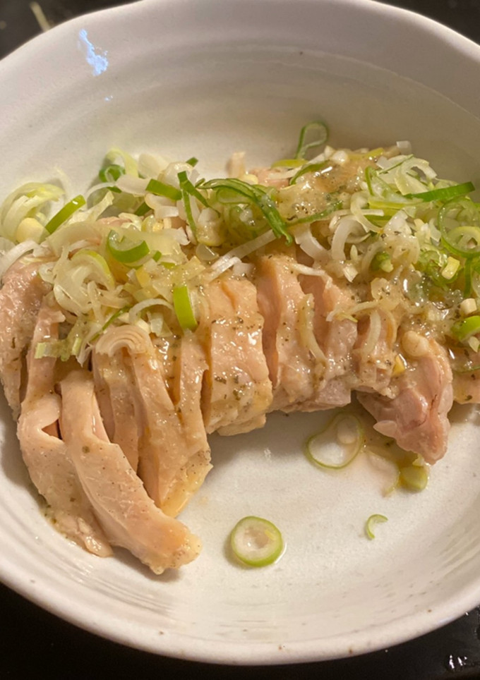 簡単さっぱり★鶏ハムの旨塩レモンダレ-レシピのメイン写真