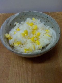 あまーい♪とうもろこしのご飯。-レシピのメイン写真
