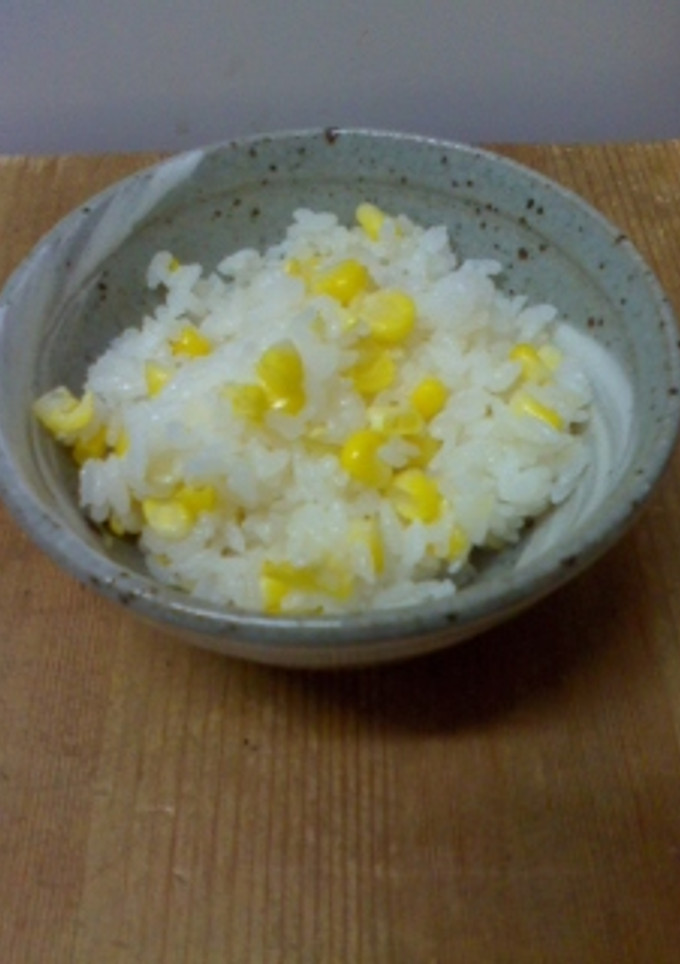 あまーい♪とうもろこしのご飯。-レシピのメイン写真