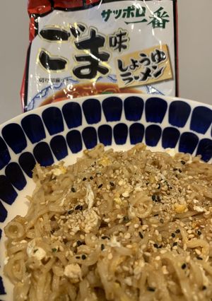 サッポロ一番で＊焼きラーメン-レシピのメイン写真