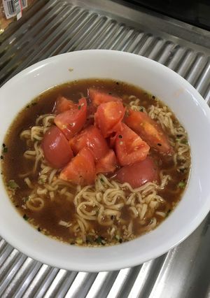 ゴマと合う！トマトラーメン-レシピのメイン写真