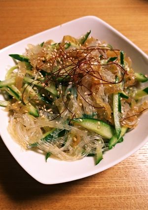 きゅうりと春雨の中華くらげサラダ-レシピのメイン写真