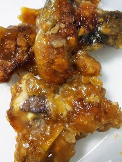 さばの竜田揚げしてあんかけ。蒲焼き-レシピのメイン写真