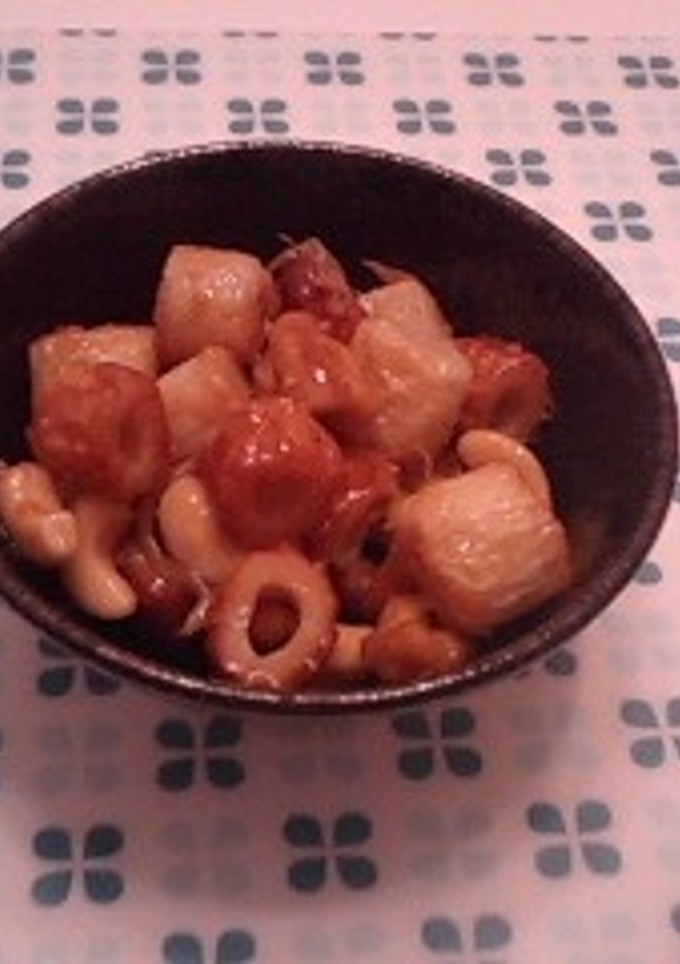 ✿ちくわとナッツの炒め物✿-レシピのメイン写真