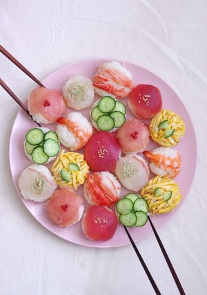 てまり寿司-レシピのメイン写真