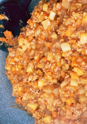 子ども大好き♡ルーなし小麦粉キーマカレー-レシピのメイン写真