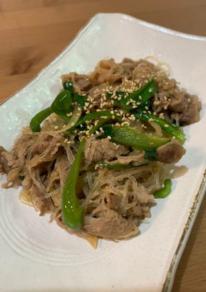 家にある調味料で作る簡単チャプチェ-レシピのメイン写真