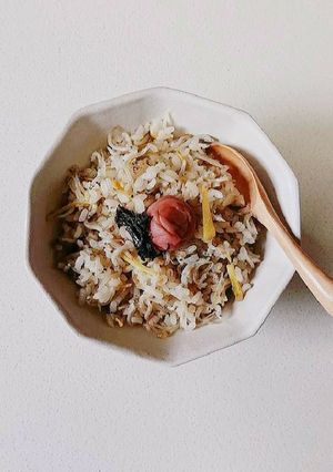 生姜としらすの混ぜご飯-レシピのメイン写真