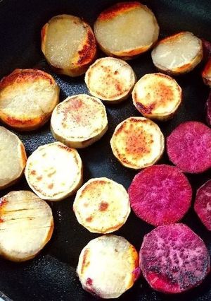 さつまいものオリーブ油焼き 朝食に。-レシピのメイン写真