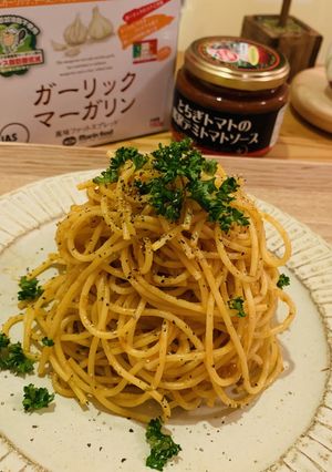 とちぎトマトのガーリックパスタ-レシピのメイン写真